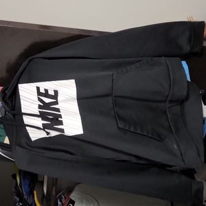 Nike large black dri fit hoodie